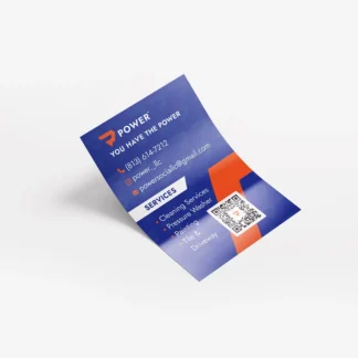 4x6" Premium Flat Flyers – Satin & Aqueous Coating