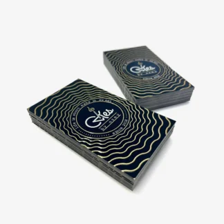 Premium Raised Foil Business Cards